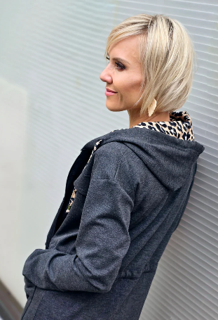 AMIRA HOODIE CHARCOAL