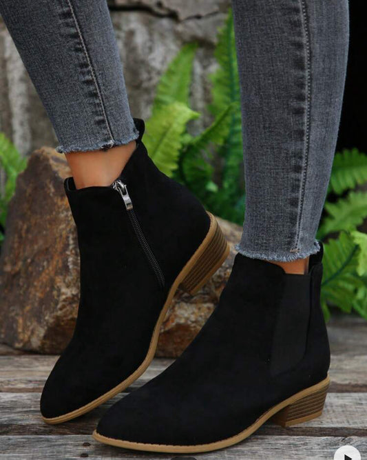 Black Ankle Boots