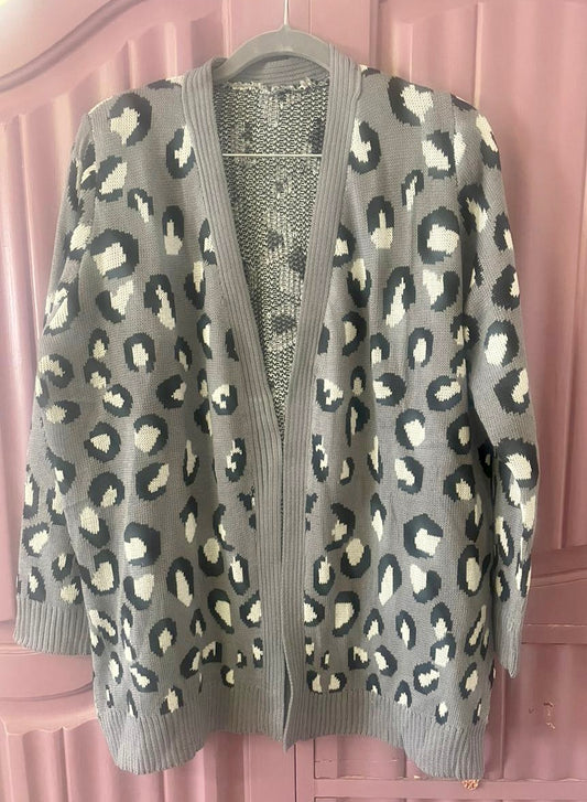 Leopard Print Cardigans