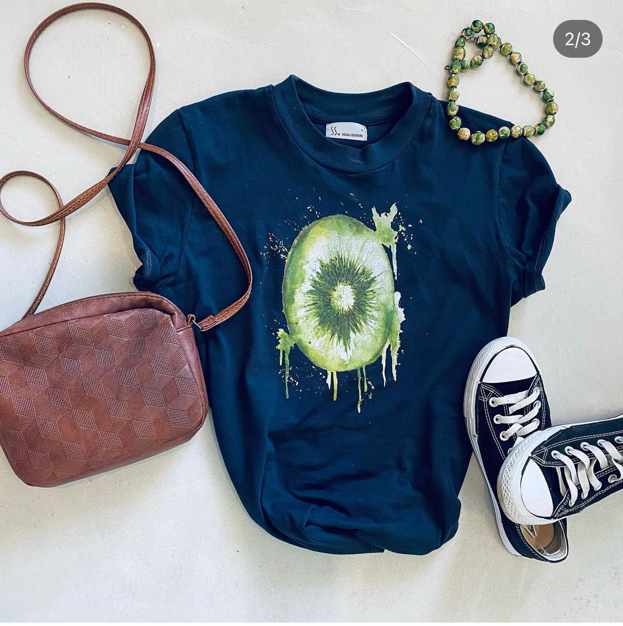 Navy Kiwi Tshirt